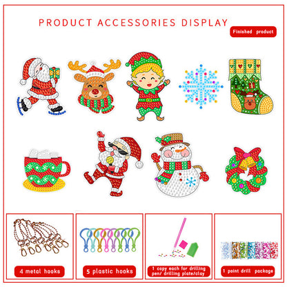 5D Blind Box Handicraft Acrylic Mystery Blind Box Funny Kids Toy Christmas Gifts