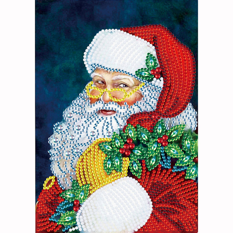 Santa Claus - Special Shaped Drill Diamond Painting 30*40CM