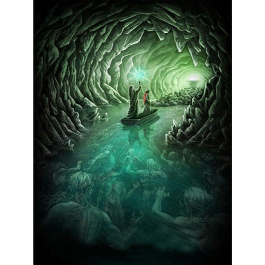 Harry Potter - Full Round Drill Diamond Painting 50*60CM