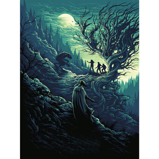 Harry Potter - Full Round Drill Diamond Painting 50*60CM