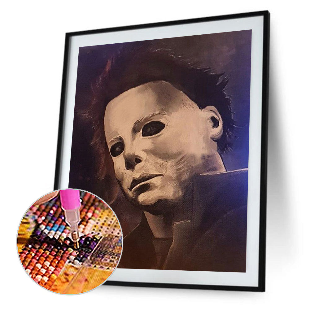 Horror Movie Halloween - Michael Myers - Full Round Drill Diamond Painting 30*40CM