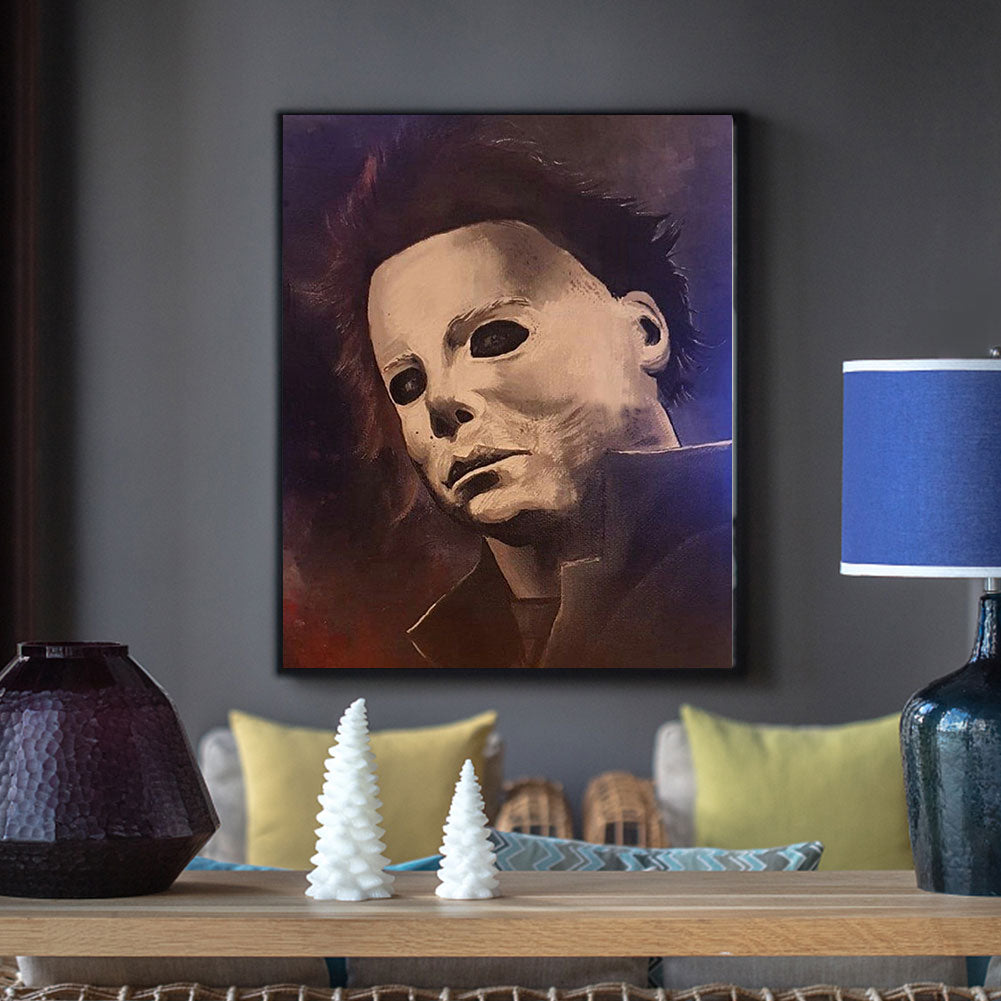 Horror Movie Halloween - Michael Myers - Full Round Drill Diamond Painting 30*40CM