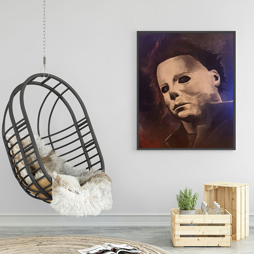 Horror Movie Halloween - Michael Myers - Full Round Drill Diamond Painting 30*40CM