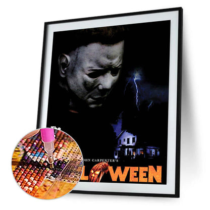 Horror Movie Halloween - Michael Myers - Full Round Drill Diamond Painting 30*40CM