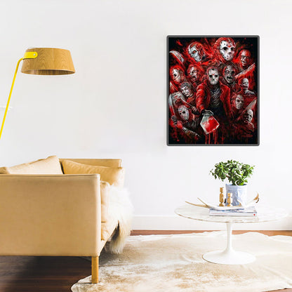 Horror Movie Halloween - Michael Myers - Full Round Drill Diamond Painting 30*40CM
