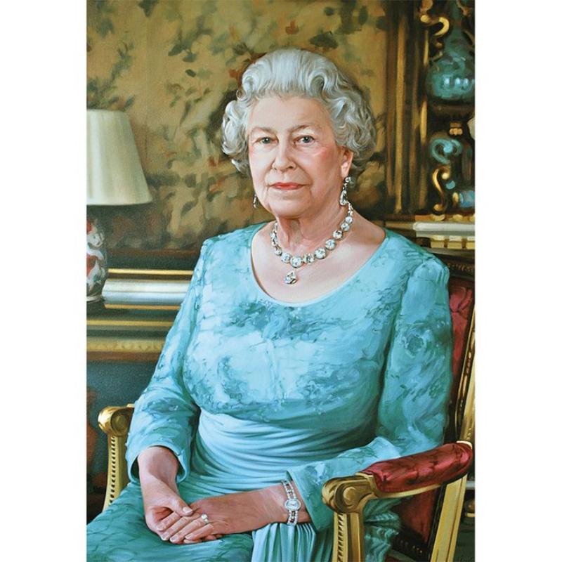 Elizabeth Ii - Full Square Drill Diamond Painting 40*50CM