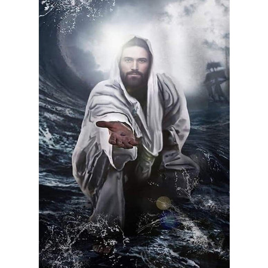 Religion - Full Round Drill Diamond Painting 50*60CM