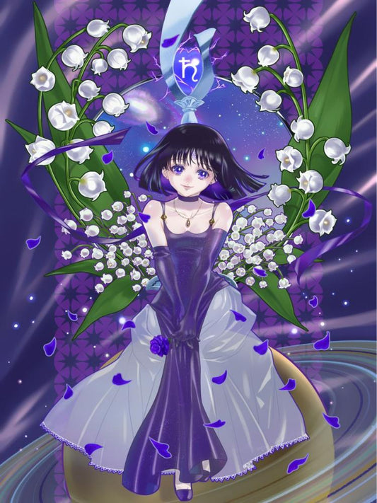 Sailor Moon - Full Round Drill Diamond Painting 30*40CM