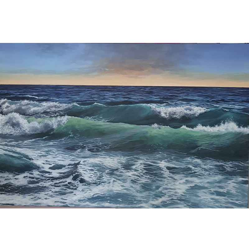 The Sea - Full Round Drill Diamond Painting 40*30CM