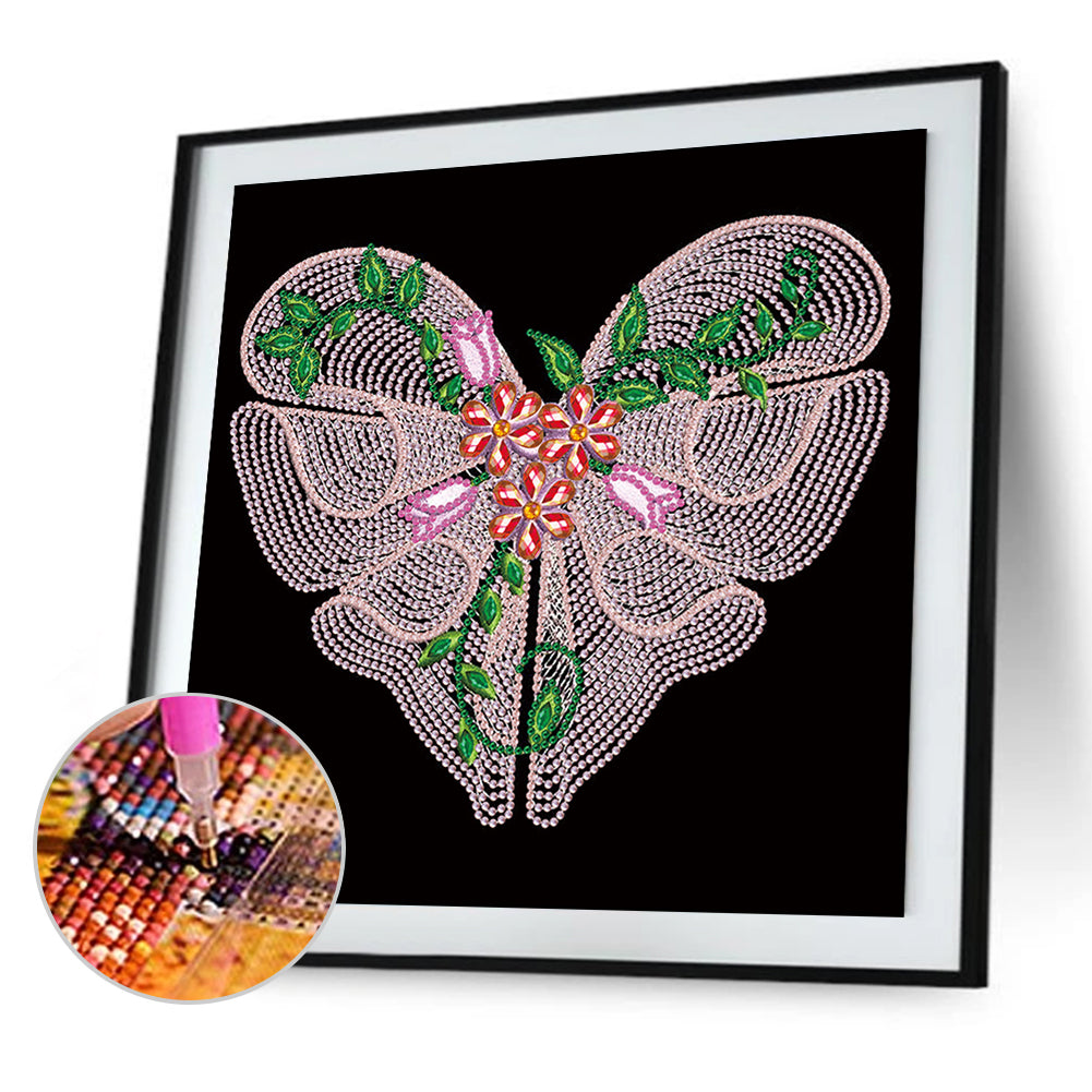 Line Art 30*30CM(Canvas) Special Shaped Drill Diamond Painting