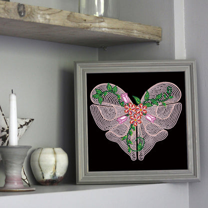 Line Art 30*30CM(Canvas) Special Shaped Drill Diamond Painting