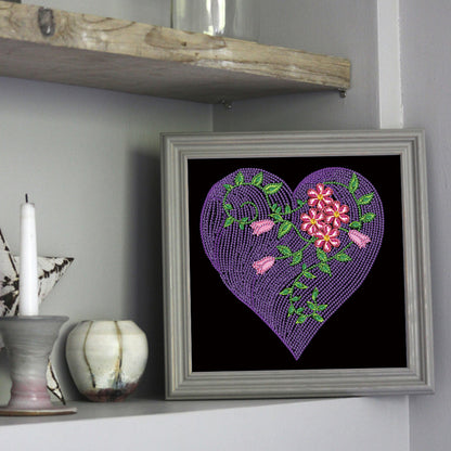 Line Art 30*30CM(Canvas) Special Shaped Drill Diamond Painting