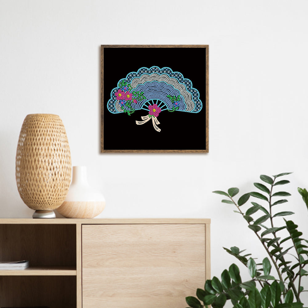 Line Art 30*30CM(Canvas) Special Shaped Drill Diamond Painting