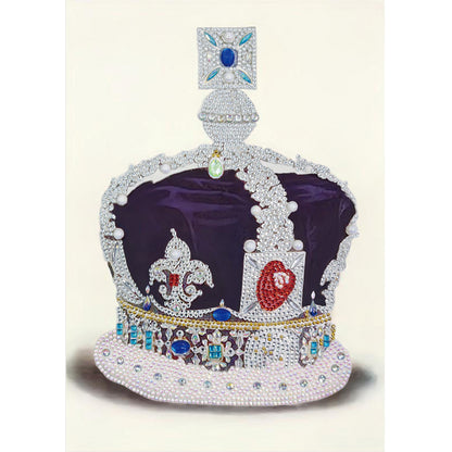 Queen'S Crown - Special Shaped Drill Diamond Painting 30*40CM
