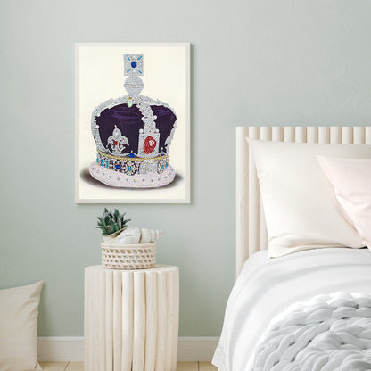 Queen'S Crown - Special Shaped Drill Diamond Painting 30*40CM