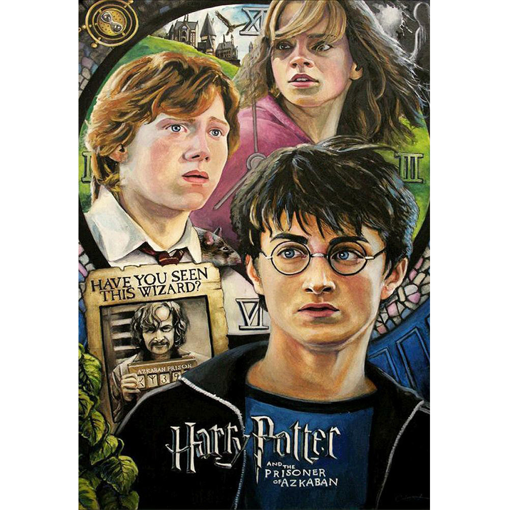 Harry Potter - Full Round Drill Diamond Painting 50*60CM