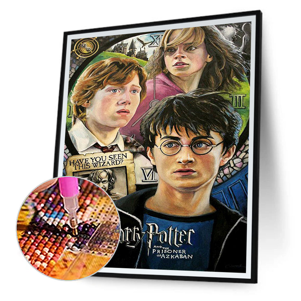 Harry Potter - Full Round Drill Diamond Painting 50*60CM