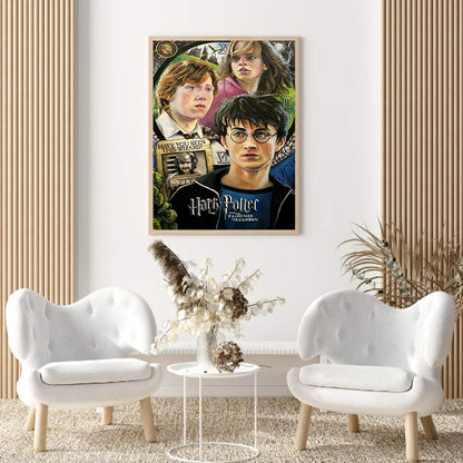 Harry Potter - Full Round Drill Diamond Painting 50*60CM