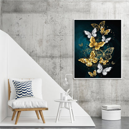 Butterfly - Full Round Drill Diamond Painting 40*50CM