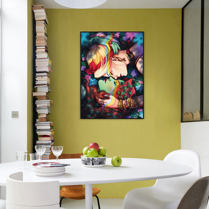 Kiss Girl 40*50CM(Canvas) Full Round Drill Diamond Painting