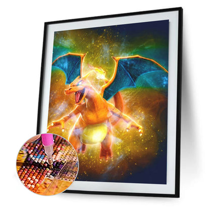 Pokemon 50*60CM(Canvas) Full Round Drill Diamond Painting