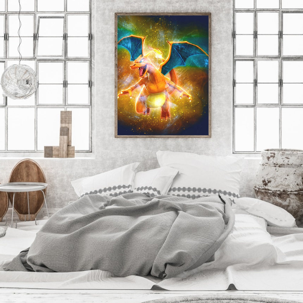 Pokemon 50*60CM(Canvas) Full Round Drill Diamond Painting