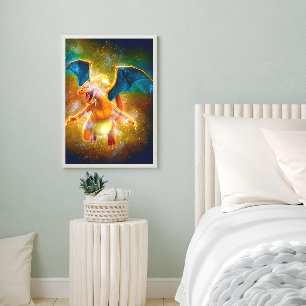 Pokemon 50*60CM(Canvas) Full Round Drill Diamond Painting