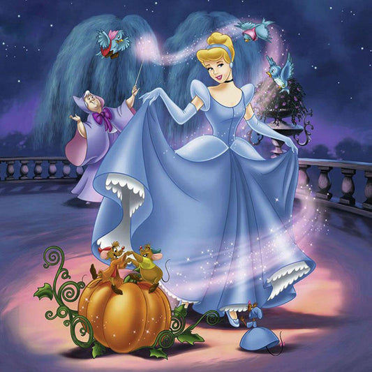 Disney Princess 40*40CM(Canvas) Full Square Drill Diamond Painting