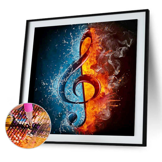 Note - Full Square Drill Diamond Painting 30*30CM