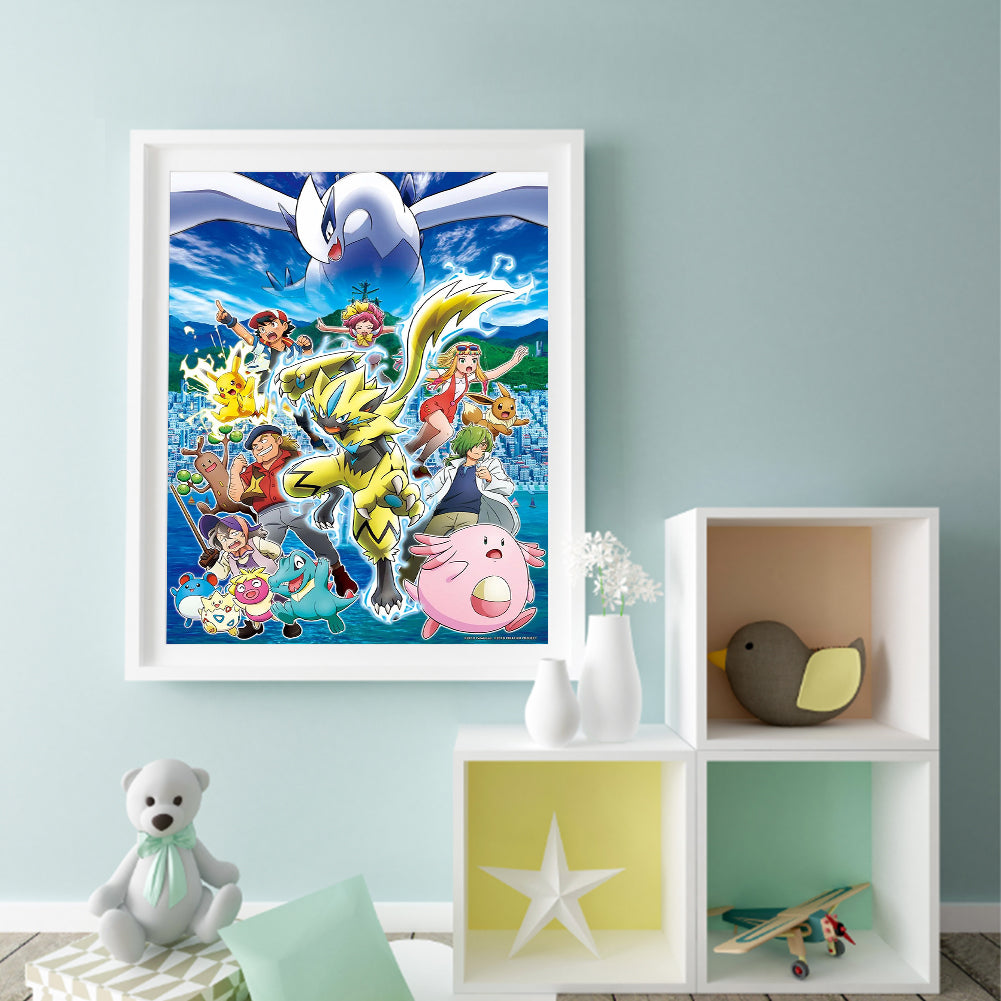 Pokemon - Full Square Drill Diamond Painting 50*60CM