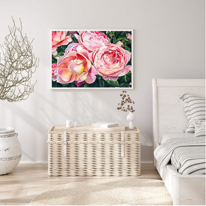 Rose - Full Round Drill Diamond Painting 40*30CM