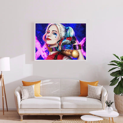 Harley Quinn - Full Round Drill Diamond Painting 50*40CM