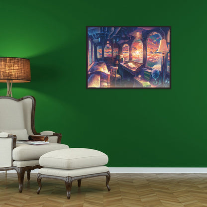 Comfortable Room - Full Round Drill Diamond Painting 40*30CM