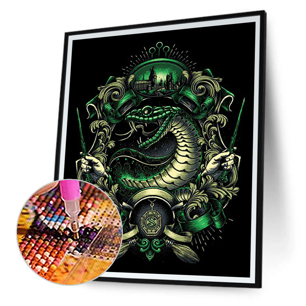 Harry Potter Dragon Logo - Full Round Drill Diamond Painting 40*50CM