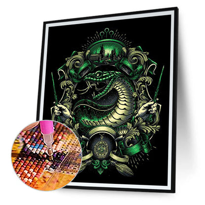 Harry Potter Dragon Logo - Full Round Drill Diamond Painting 40*50CM