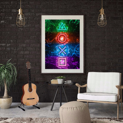 Game Element - Full Round Drill Diamond Painting 40*50CM