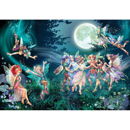 Starry Night Elf - Full Round Drill Diamond Painting 50*30CM