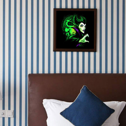 Maleficent 30*30CM(Canvas) Full Round Drill Diamond Painting