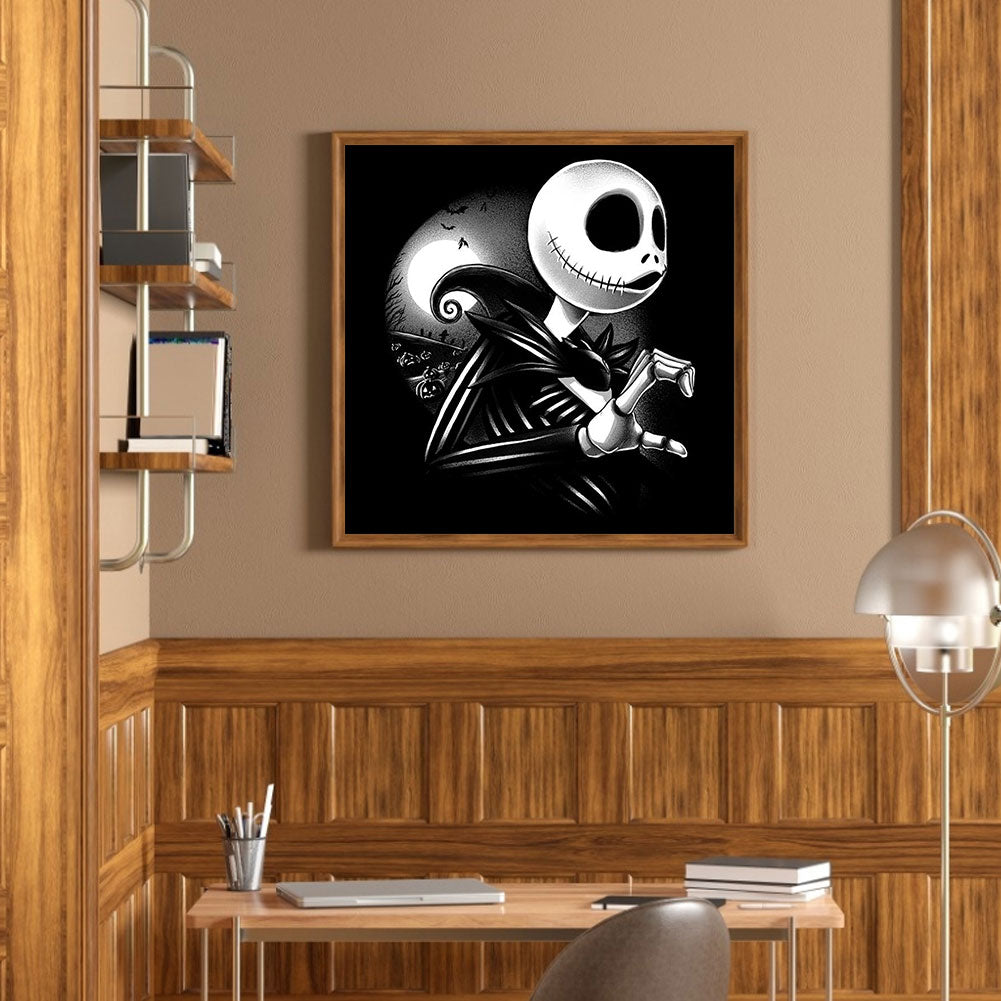 Weird City Night Jack 30*30CM(Canvas) Full Round Drill Diamond Painting