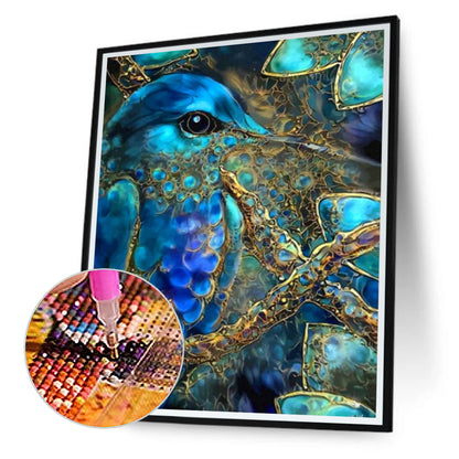 Artistic Hummingbird - Full Round Drill Diamond Painting 30*40CM