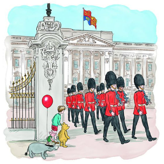 British Guard At Buckingham Palace - Full Round Drill Diamond Painting 45*45CM