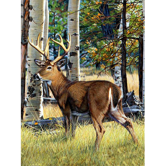 Antelope 50*60CM(Canvas) Full Square Drill Diamond Painting