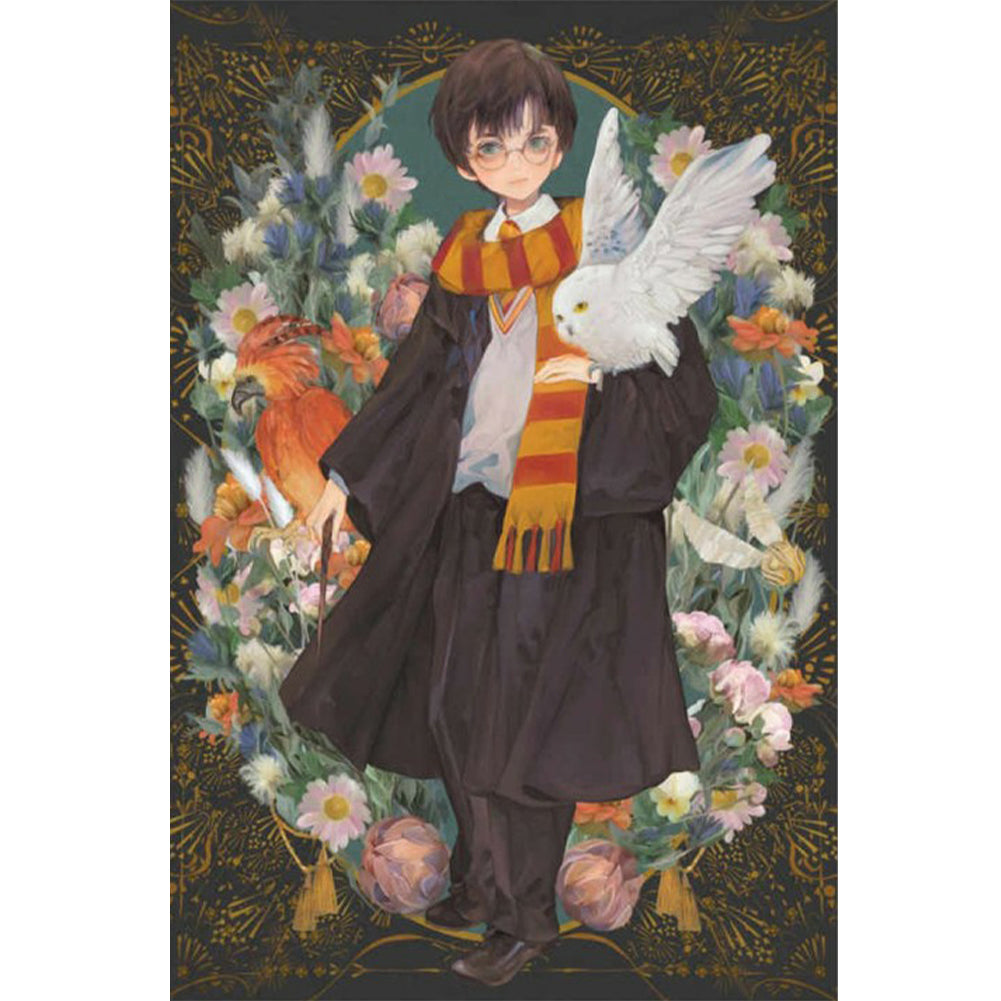 Harry Potter 40*60CM(Canvas) Full Round Drill Diamond Painting