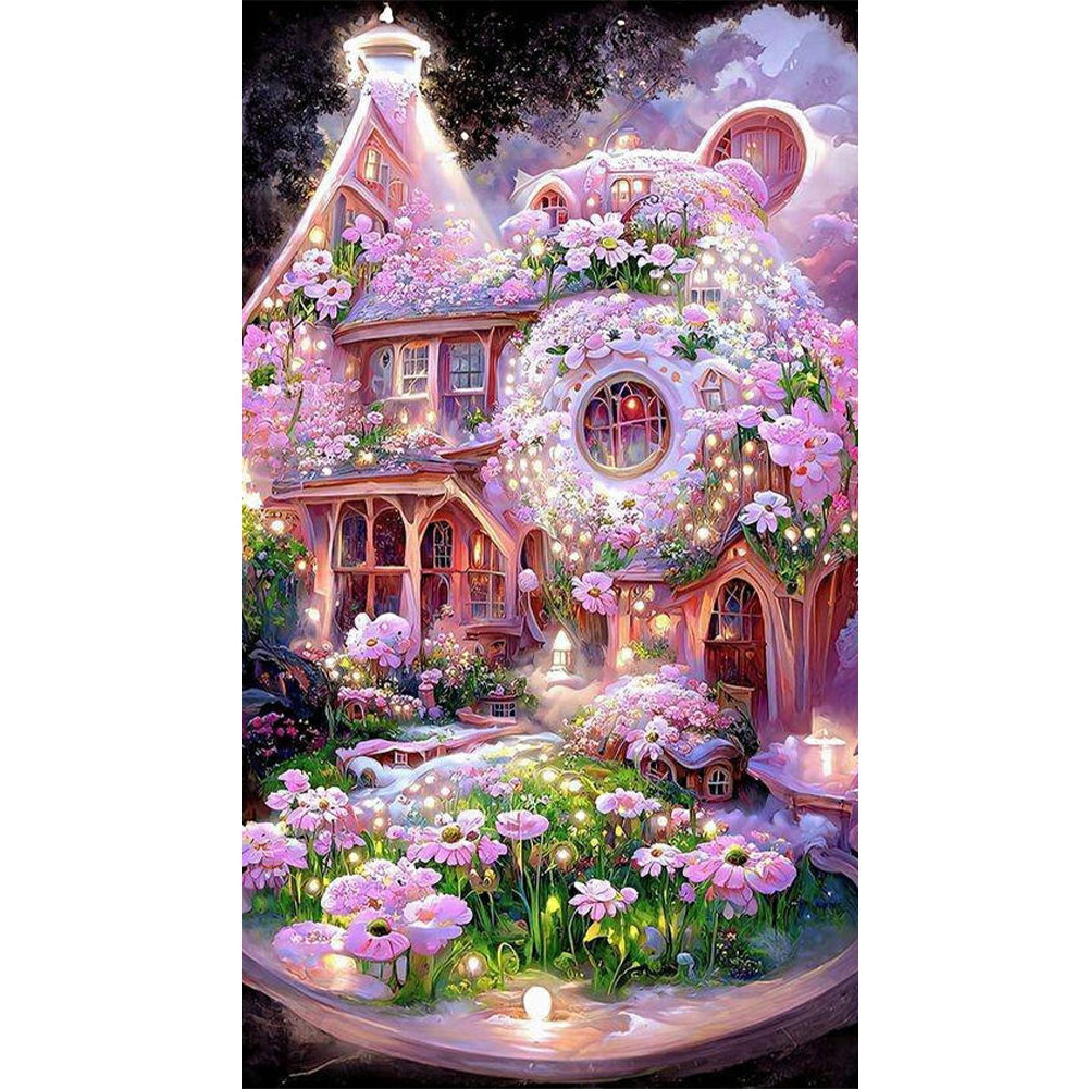 Daisy Manor - Full Round Drill Diamond Painting 40*70CM