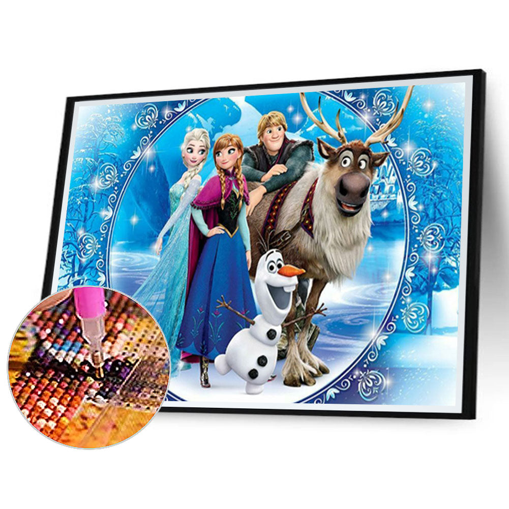 Frozen - Full Square Drill Diamond Painting 40*30CM