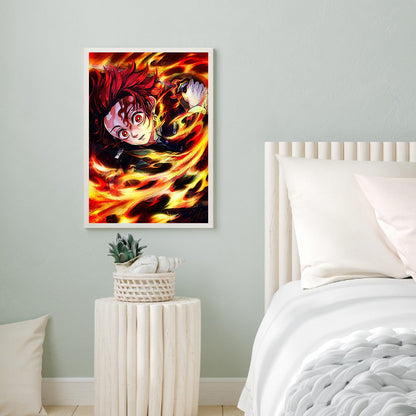 Ghost Slayer - Full Round Drill Diamond Painting 40*50CM