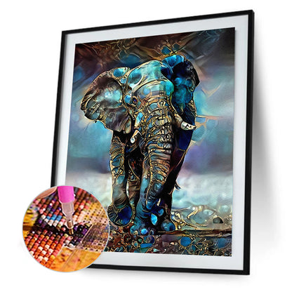 Elephant - Full Round Drill Diamond Painting 50*60CM