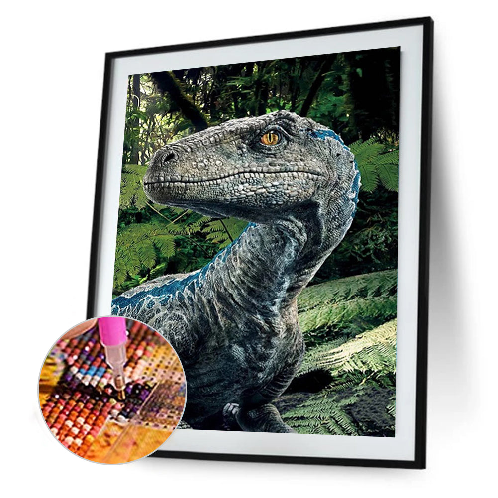 Dinosaur - Full Round Drill Diamond Painting 50*60CM