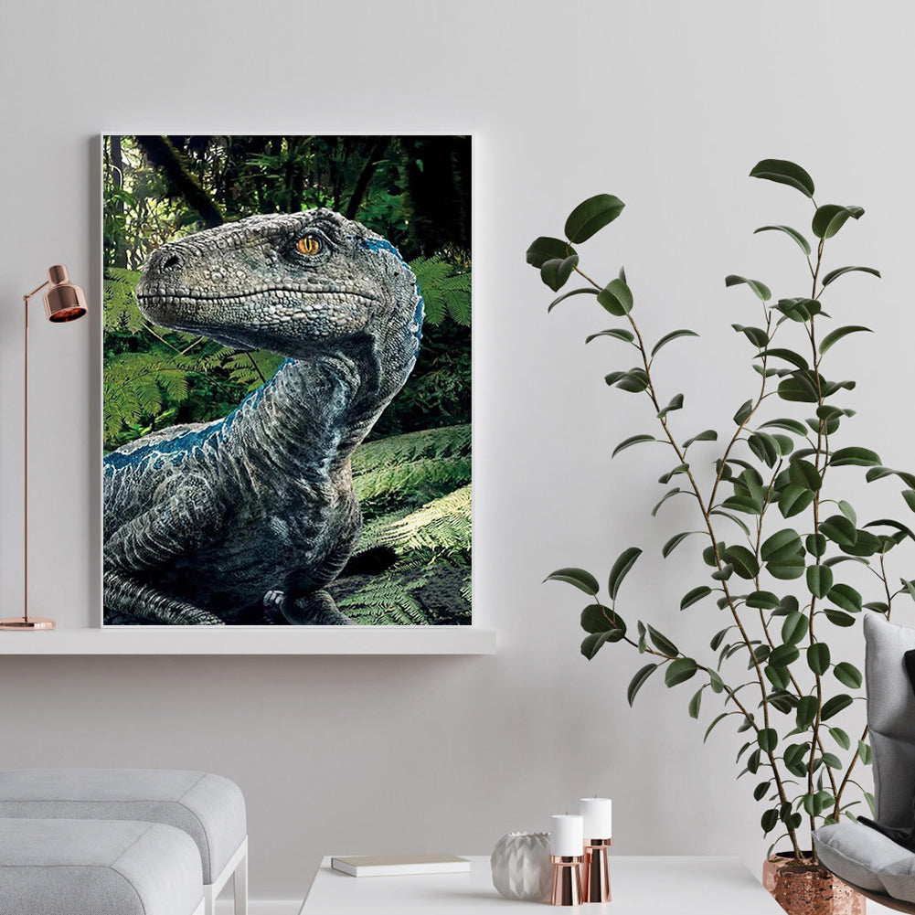 Dinosaur - Full Round Drill Diamond Painting 50*60CM