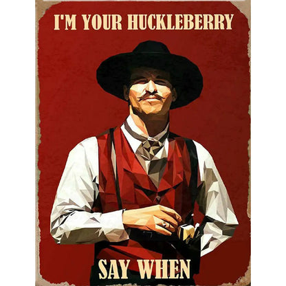 Professional Gambler Doc Holliday - Full Round Drill Diamond Painting 30*40CM